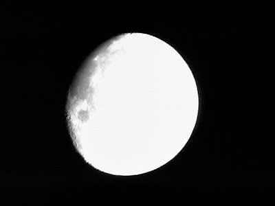 2008.10.12 0:10(EDT) NY Moon