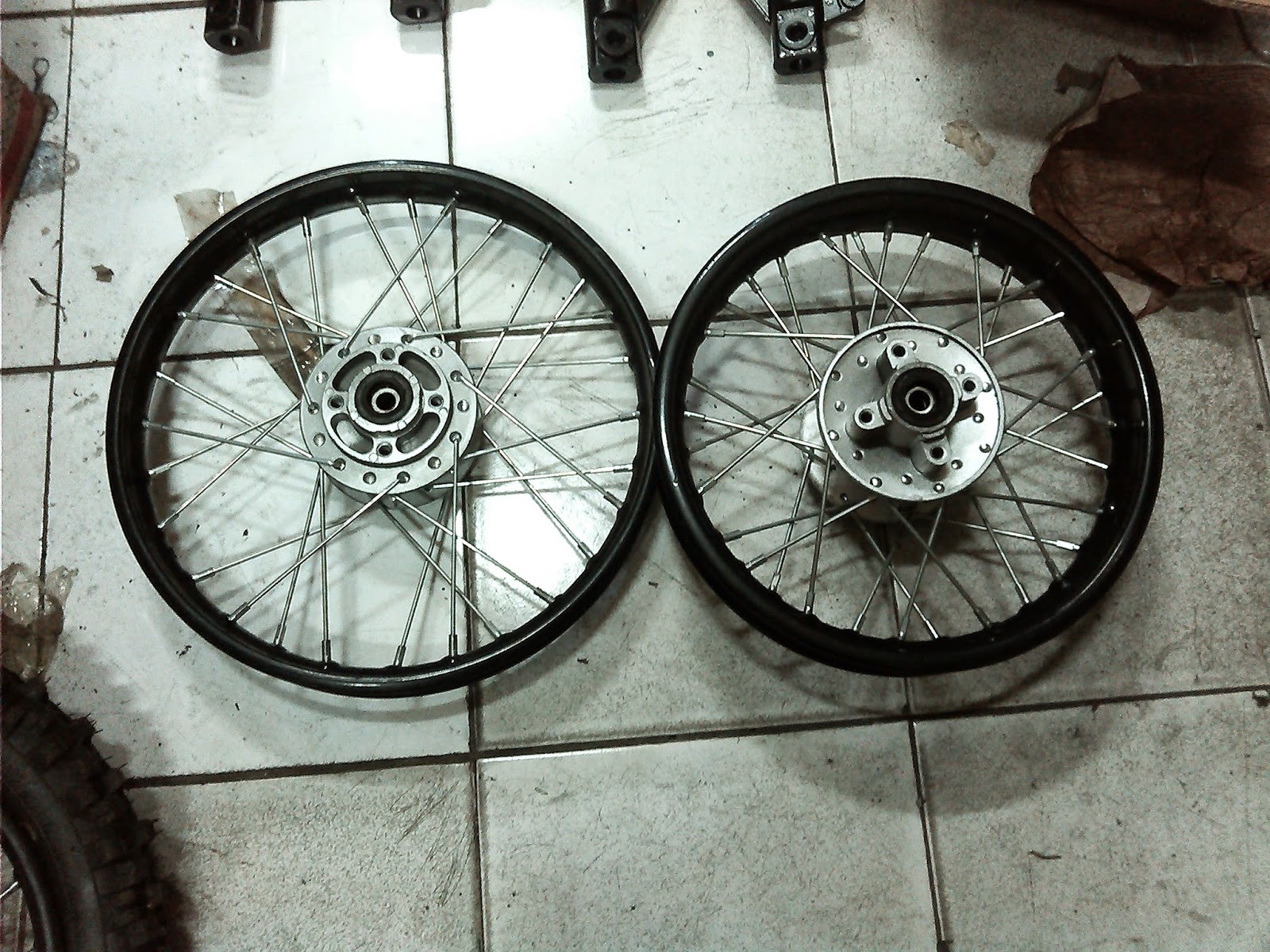 limbah motor trail jual velg mini trail 