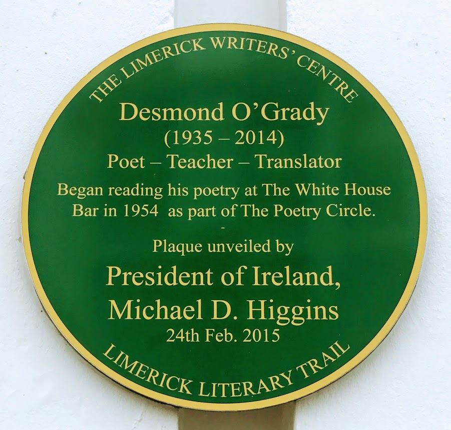 Patrick Comerford: A Limerick pub with an invitation to join poets