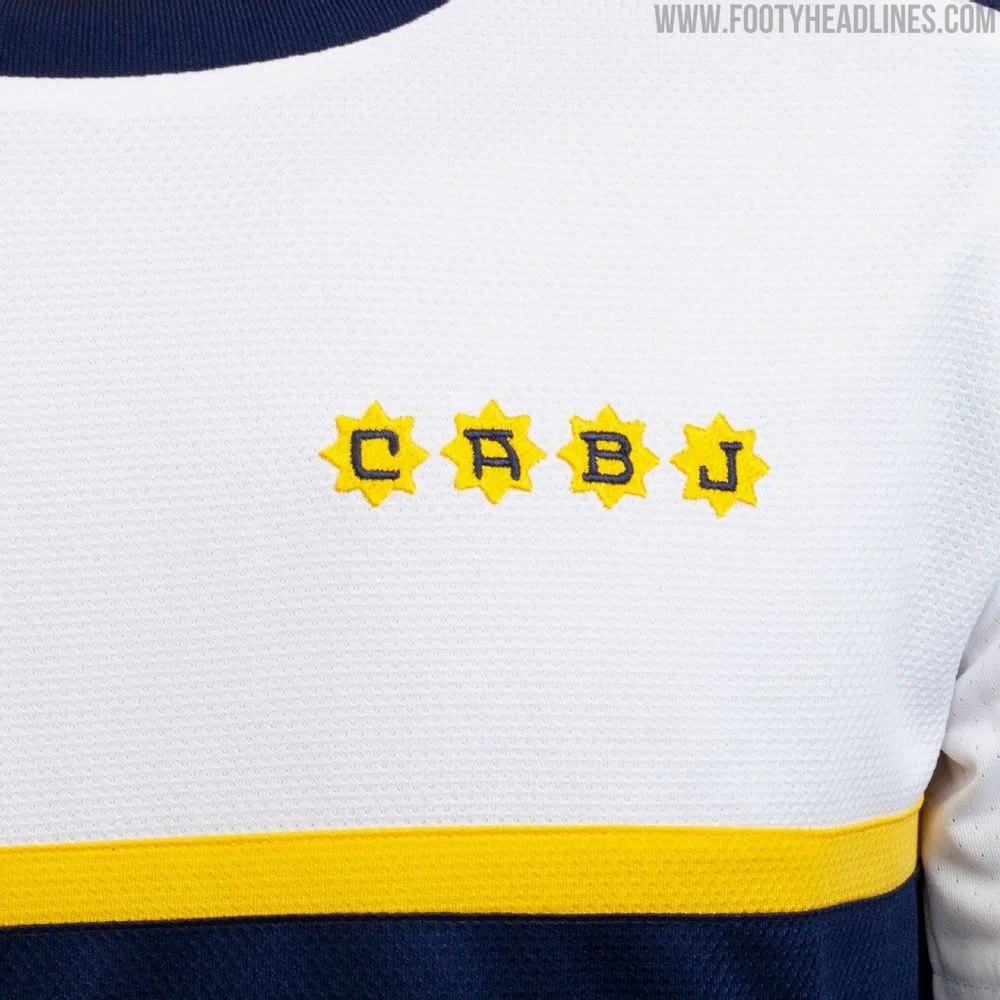 Player Version 22/23 Adidas Boca Juniors Icon Remake Jersey - Kitsociety