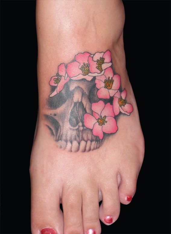 Skull Tattoos For Girls