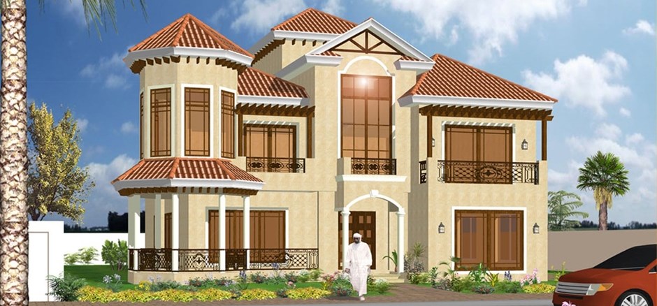  Modern  residential villas designs  Dubai  