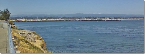 Looking South at Boardwalk, Santa Cruz, CA