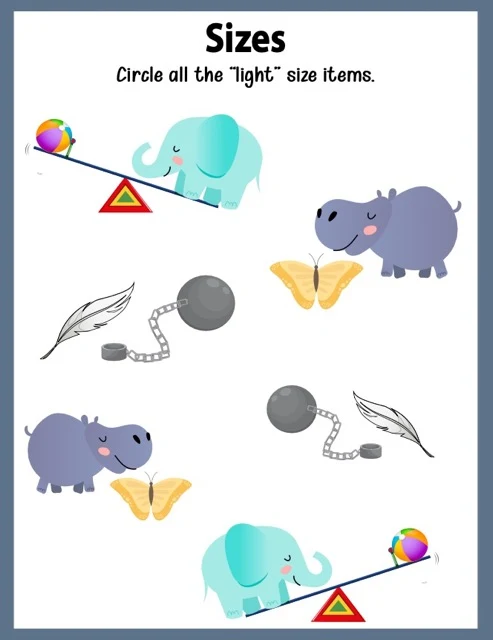 Sizes