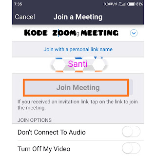 Tutorial menggunakan  aplikasi Zoom Meeting