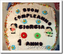 Torta compleanno Giorgia