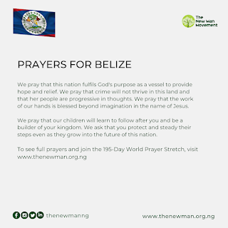 World Prayer Stretch Day 18: Prayers for Belize