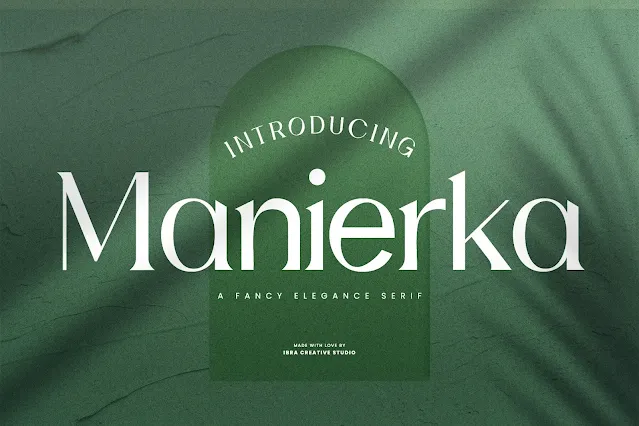 Manierka Serif Font