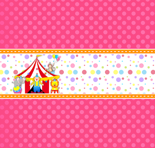 Circus for Girls: Free Printable Invitations and Party Printables. 