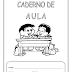 Capa Caderno de Aula - Turma da Mônica