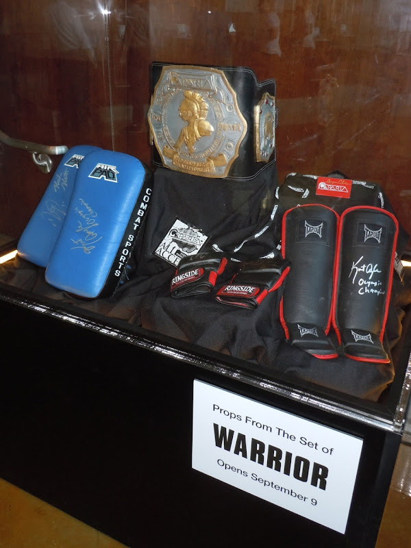 Warrior movie props