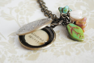 Anne of Green Gables Locket Necklace by BusyBeezChickadeez