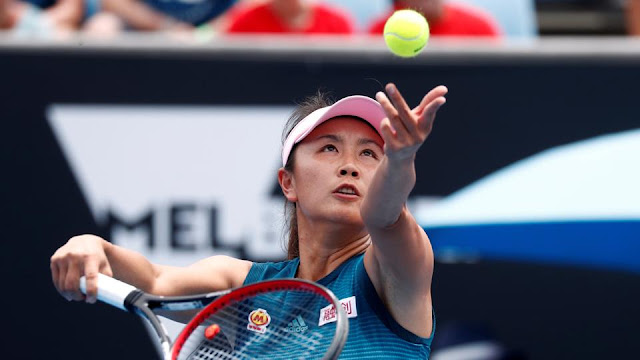 Tennis world concerned over whereabouts of China's Peng Shuai