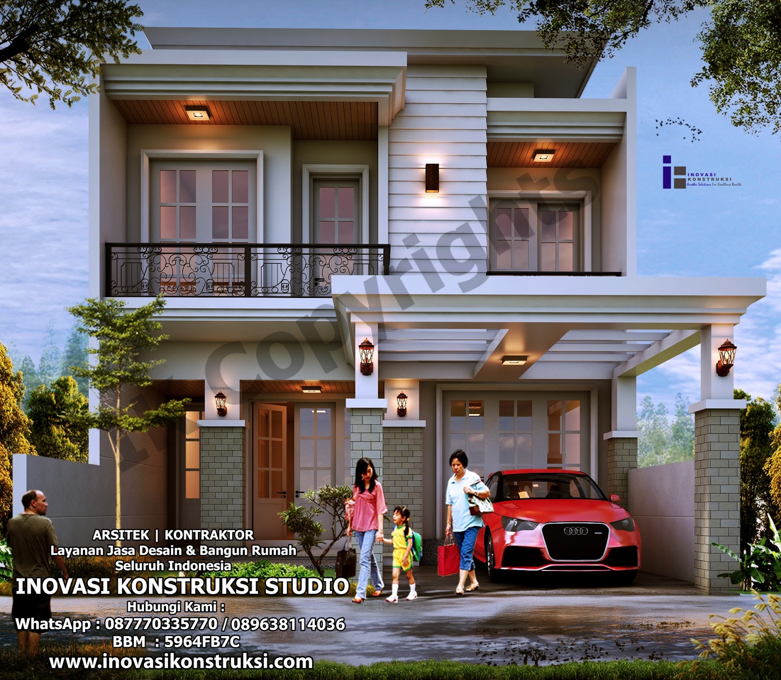 Desain Rumah Ibu Joko Di Surabaya Inovasi Konstruksi