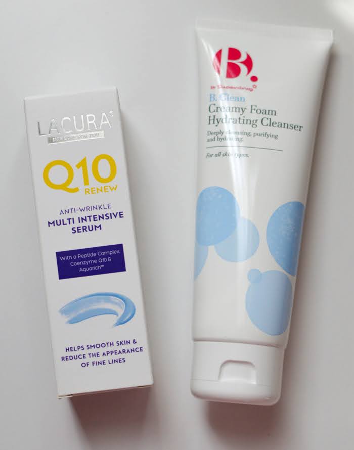 Lacura Q10 Serum, b cleanser