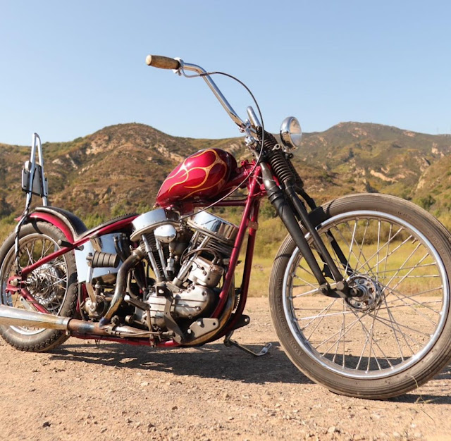 Harley Davidson Panhead By Eric Mills Hell Kustom