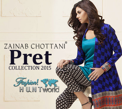 Pret Collection 2015 By Zainab Chottani | Pret Dresses With Stylish Jackets