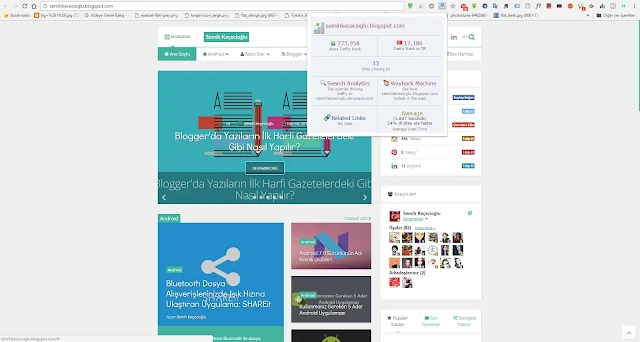 Blogger'ı Daha Kullanışlı Hale Getiren 6 Adet Google Chrome Eklentisi