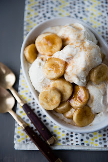 Cinnamon Glazed Bananas - easy real food desert