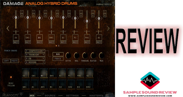 REVIEW: Damage Analog Hybrid Drums by Heavyocity