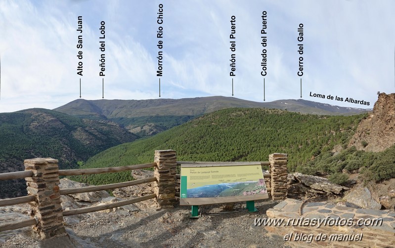 Cerro del Gallo - Peñón del Puerto - Peñón del Lobo - Alto de San Juan