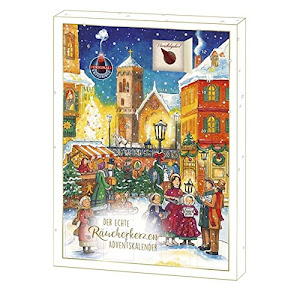 Der echte Räucherkerzen-Adventskalender: 24 verschieden duftende Räucherkerzen