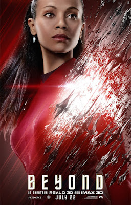 Star Trek Beyond Zoe Saldana Poster