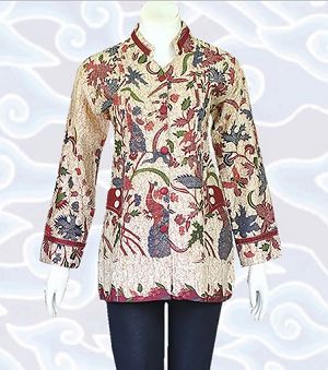 15 Model Baju  Batik  Formal  Wanita  Modern Terbaru 2019 