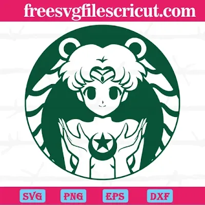 Sailor Moon Starbucks Logo Downloadable Files