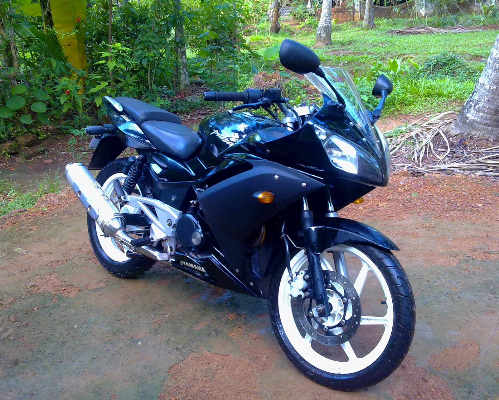 2008 Model Pulsar 200 modified to r15