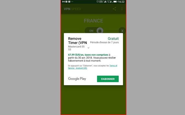 بهذه الطريقة ستحصل على نسخة مدفوعة من تطبيق vpn speed بثمن 67 دولار مجاناً