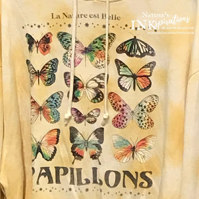 Sweatshirt from Kohl's | Inspiration for Today's Projects | Nature's INKspirations by Angie McKenzie