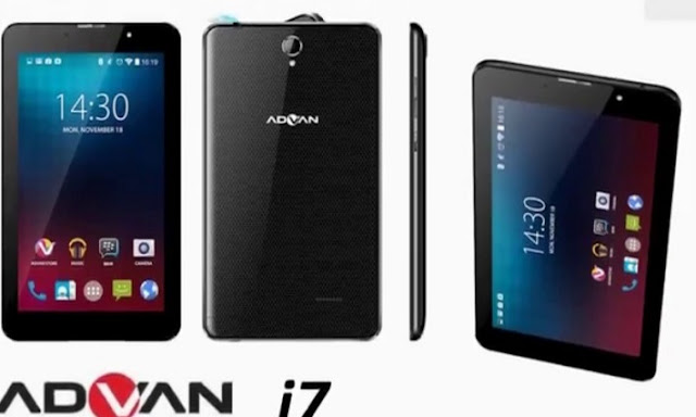 Harga Tablet Advan i7 Tahun 2017 Lengkap Dengan Spesifikasi RAM 2 GB 4G LTE Harga Rp. 1 Jutaan