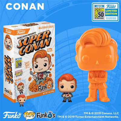 San Diego Comic-Con 2019 Exclusive Conan O’Brien POP! & FunkO’s Vinyl Figures by Funko