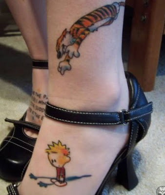 foot tattoos