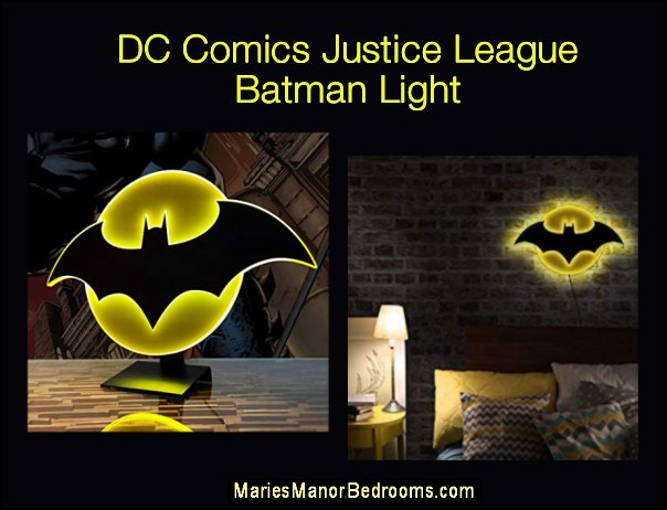 DC Comics Justice League Batman lamp DC Comics Justice League Batman wall light