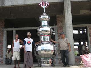 KUBAH MASJID STAINLESS STELL