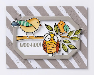 Stampin' Up! Birds Eye View Card  #stampinup