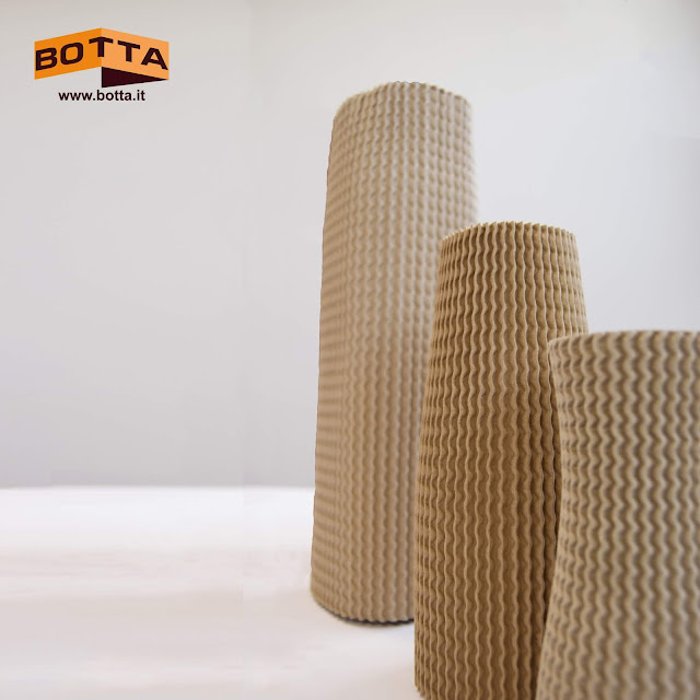 eco sleeves. elastic corrugated cardboard