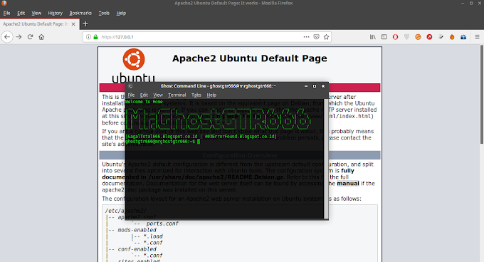 Cara Membuat HTTPS di localhost Webserver Apache dengan GNU/Linux