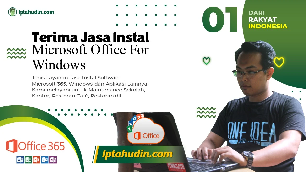 Jasa Instal	Microsoft Office For Windows di Jakarta