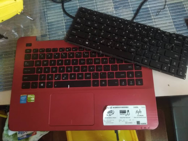 SOLVED : KEDAI REPAIR LAPTOP BAYAN BARU | TUKAR KEYBOARD & SERVIS LAPTOP ASUS X455L