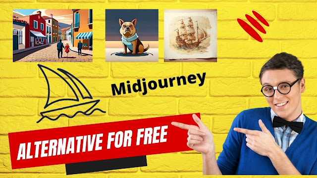 طريقة انشاء الصور والتصاميم بالذكاء الاصطناعي خطوة بخطوة midjourney alternative