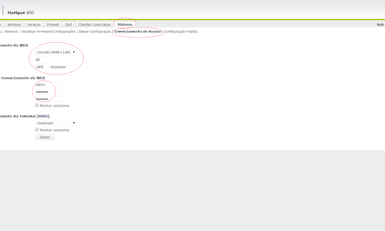 LIBERAR PING E PORTA WAN ROTEADOR INTELBRAS HOTSPOT N300
