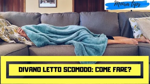 materasso divano letto scomodo