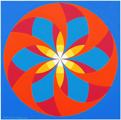 Swirled Flower, martin law, 2005