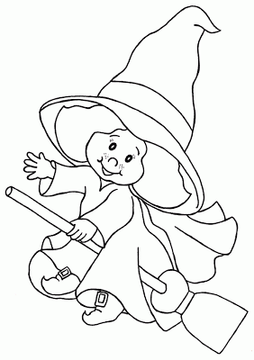 Gambar Nenek Sihir dalam Film Kartun Horor
