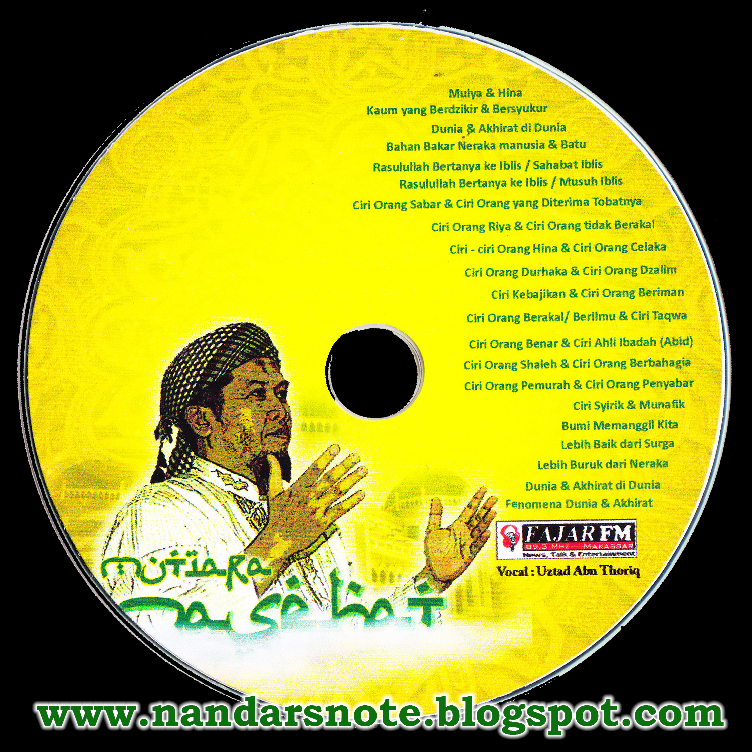 Notes Of Nandar Abu Thoriq Mutiara Nasehat