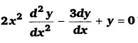 Solutions Class 12 गणित-II Chapter-9 (अवकल समीकरण)