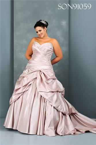 stunning rum pink ruched strapless gown with hitched skirt detail lace up